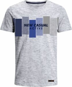 Nexxos Studio - Camiseta para Hombre de Esmerilado Manga Corta  Nexxos 39388