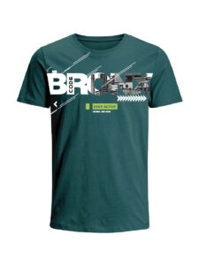 Nexxos Studio - Camiseta Codigo Bronxs para hombre en Tejido De Punto 96% Algodón 4% Elastano Manga Corta marca Nexxos 100108