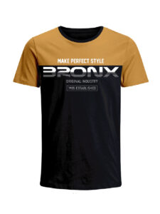 Nexxos Studio - Camiseta Codigo Bronxs para hombre en Tejido De Punto 100% Algodón Peinado Abierto Manga Corta marca Nexxos 100110
