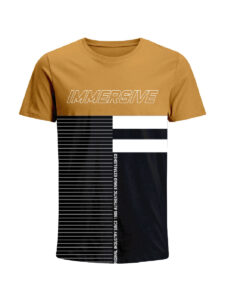 Nexxos Studio - Camiseta para Hombre en Tejido De Punto 100% Algodón Peinado Abierto Manga Corta marca Nexxos 39677