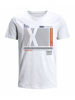 Camiseta para Niño Tejido de Punto 96% Algodón 4% Elastano Manga Corta Nexxos 45315