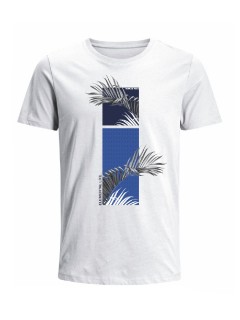 Camiseta para hombre en Tejido De Punto 100% Algodón Peinado Abierto Manga Corta marca Nexxos 39825