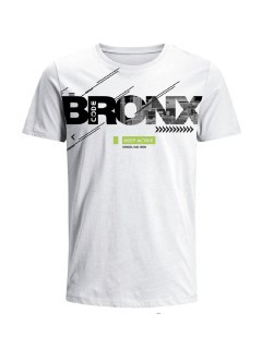 Camiseta Codigo Bronxs para hombre en Tejido De Punto 96% Algodón 4% Elastano Manga Corta marca Nexxos 100108